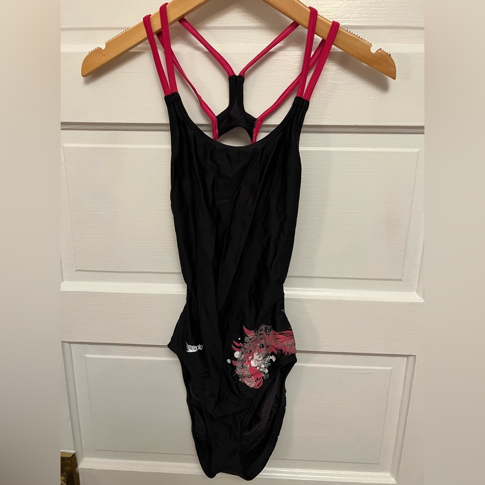 Multi strap Speedo suit